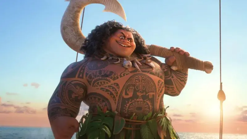 Moana 2 - Maui - Dwayne Johnson - BBC Mundo-Disney