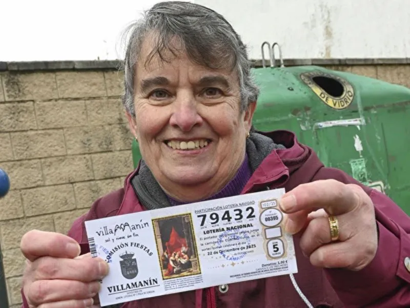 villamanin-gordo-loteria-navidad-2025|Foto: EFE/J. Casares