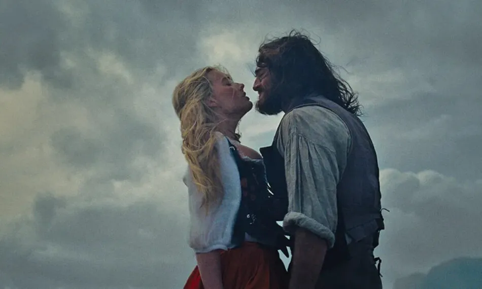 Escena de la adaptación de Emerald Fennell  de 