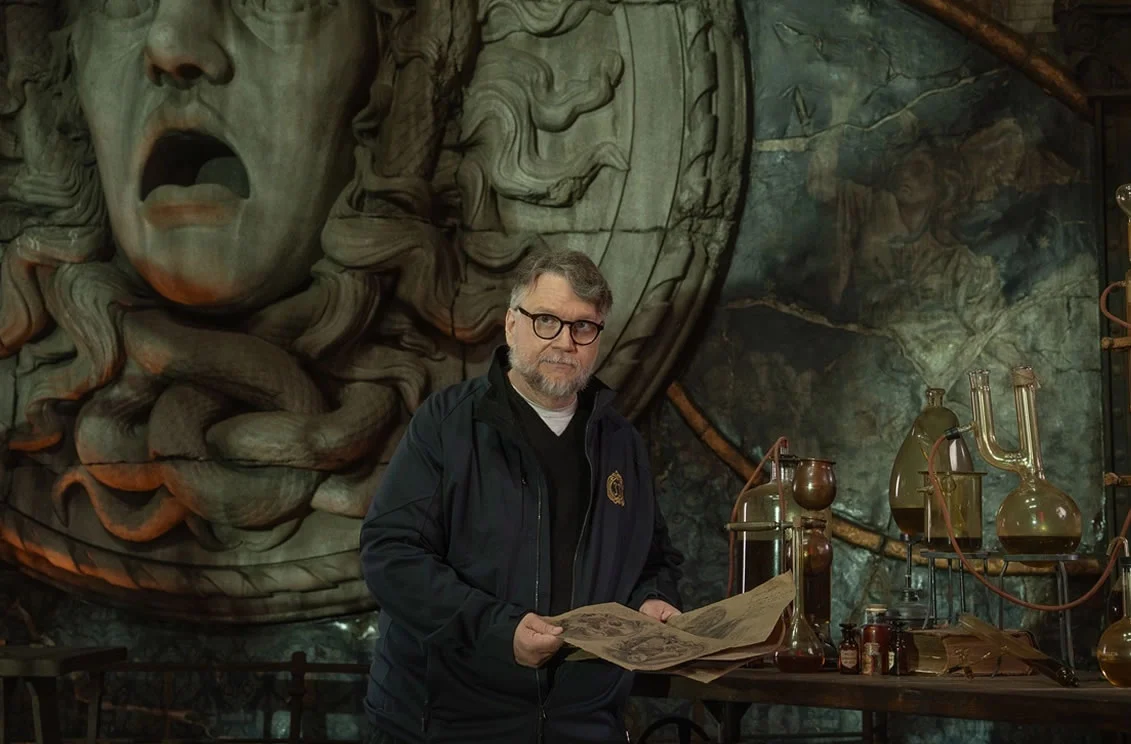 Guillermo Del Toro en el set de "Frankestein"    Foto: AFN 