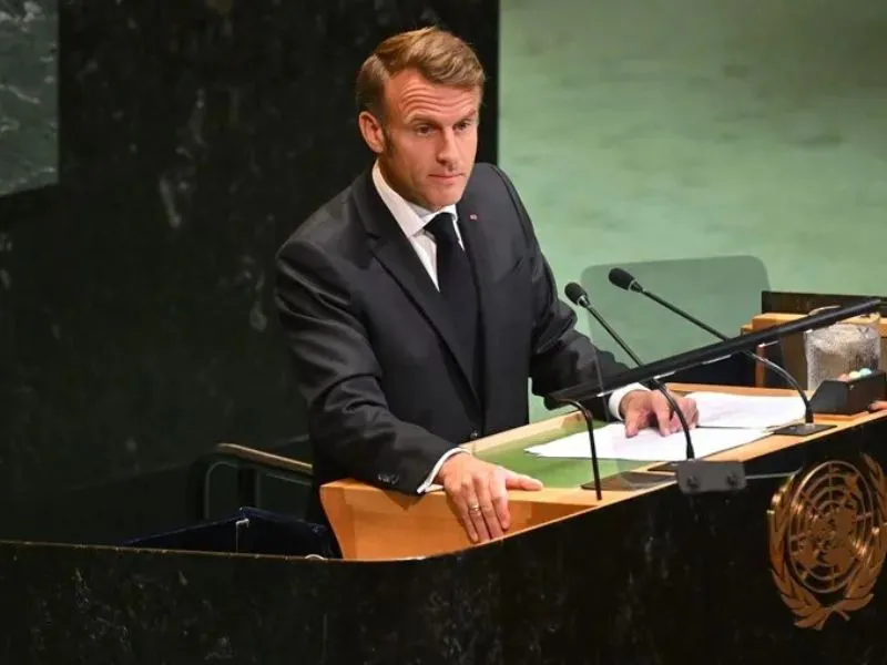 El presidente de Francia, Emmanuel Macron|Foto: EFE/Lukas Coch
