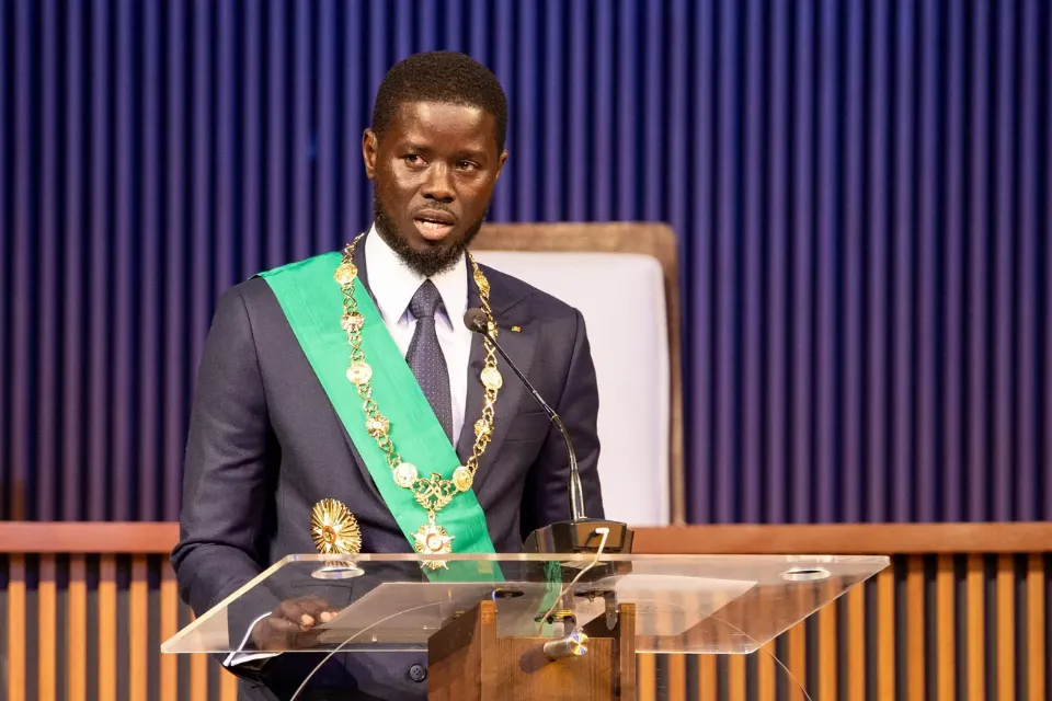 El presidente de Senegal, Bassirou Diomaye Faye/ EFE/EPA/JEROME FAVRE