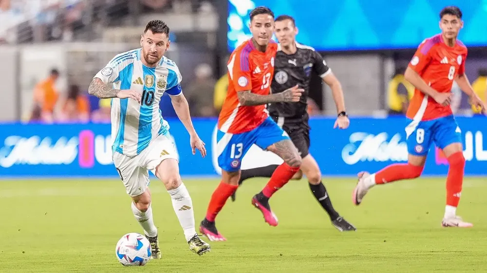 Copa América Argentina le ganó a Chile y clasificó a los cuartos de final foto 7 prensa selección argentina