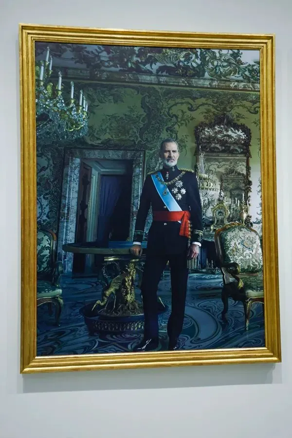 Felipe VI, retratado por la fotógrafa Annie Leibovitz. EFE- Blanca Millez