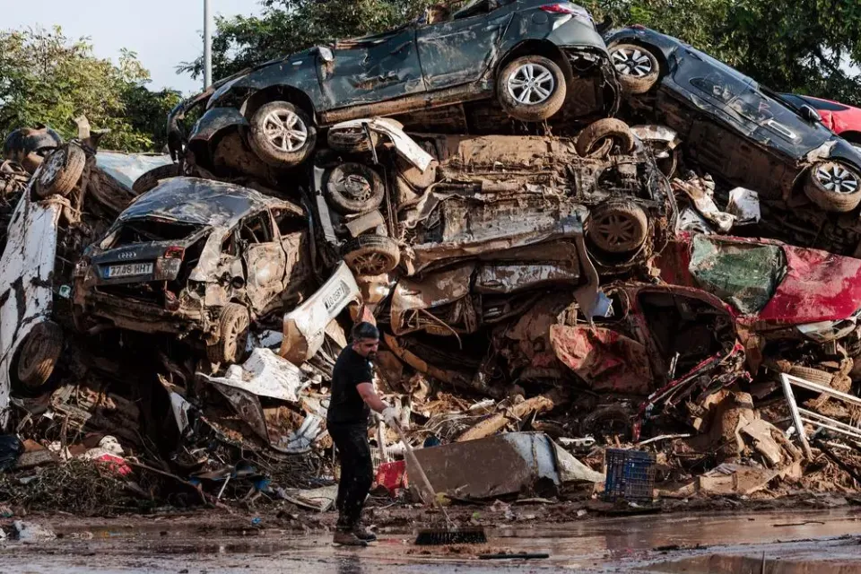 Coches de la dana  Europa Press 