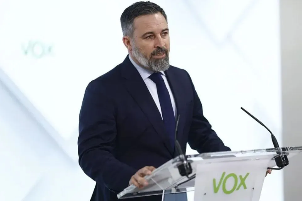 El líder de Vox, Santiago Abascal|Foto: EFE/Rodrigo Jiménez