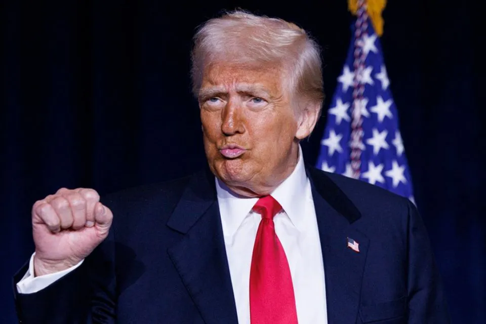 El presidente de Estados Unidos, Donald Trump. EFE/EPA/Aaron Schwartz