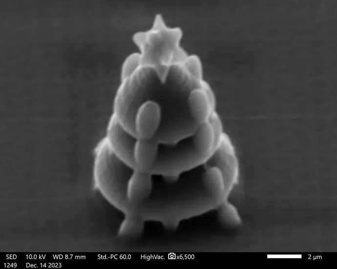 El árbol de navidad más pequeño del mundo - Europa Press/Asociación Cultural Breogán