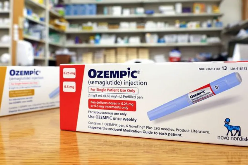 Dos cajas de Ozempic. El Confidencial/Getty Images/Mario Tama