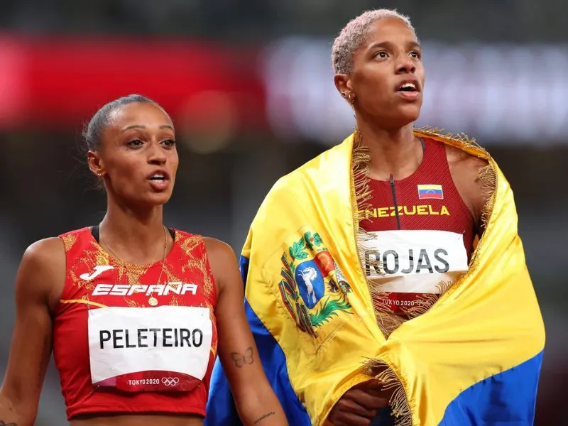 Ana Peleteiro y Yulimar Rojas / Foto: OK Diario