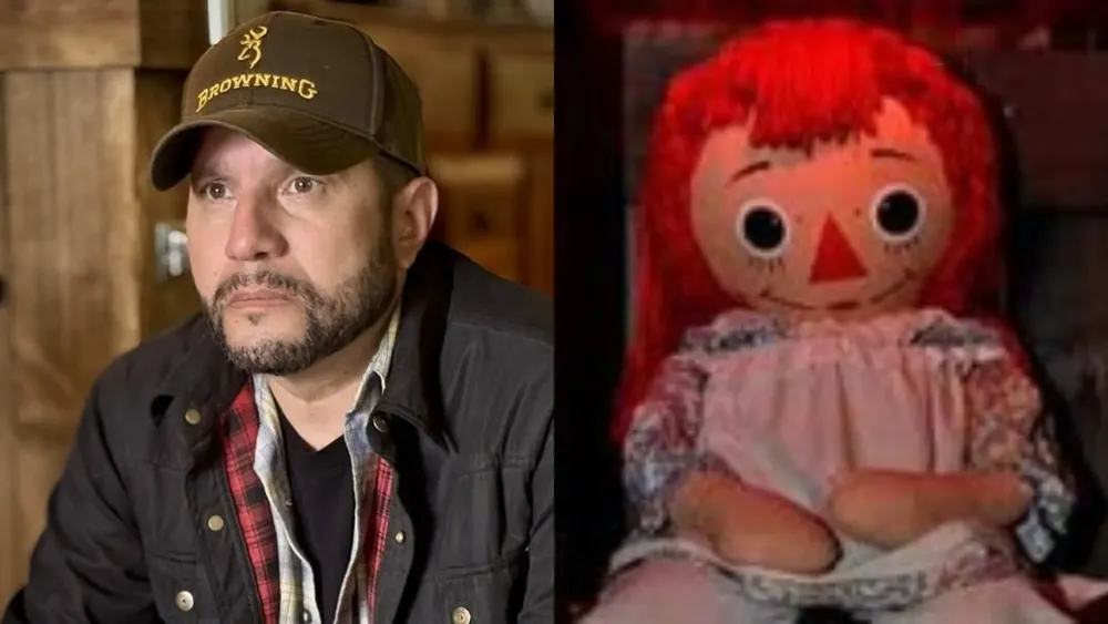 Dan Rivera y la muñeca Anabelle|Foto: Instagram / @dan_rivera_nespr