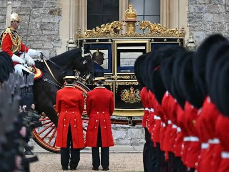 Trump visita Reino Unido: honores reales en Windsor y protestas en Londres|Foto: CNN