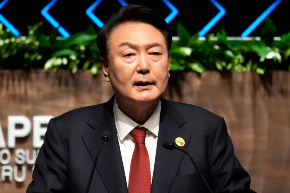 presidente de Corea del Sur, Yoon Suk-yeol. EFE/ STR