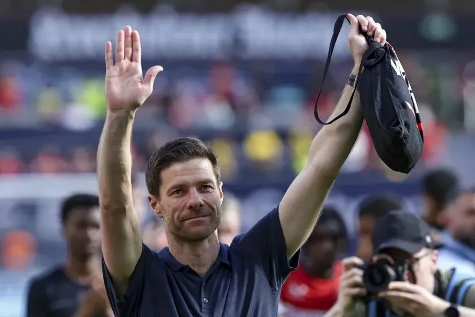 El entrenador Xabi Alonso|Foto: EFE/EPA/Christopher Neundorf