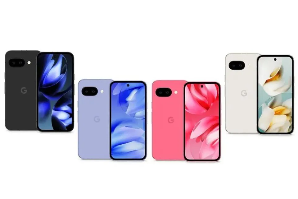 El Pixel 9A, cuatro colores disponibles teléfono de gama baja de Google|Foto: EFE/Google Google lanza un teléfono de gama baja: un «excelente primer teléfono» para niños