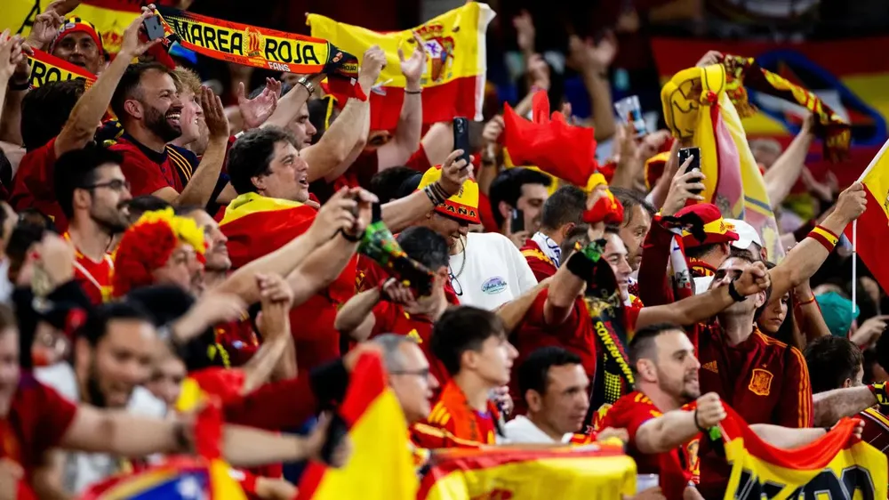 España ganó y clasificó a los octavos de final de la Eurocopa 20245. Foto Selección española masculino de fútbol