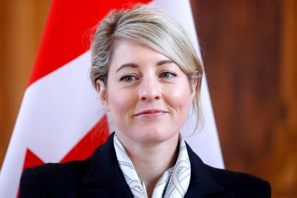La ministra de Asuntos Exteriores de Canadá, Melanie Joly|Foto: EFE EPA Toms Kalnins