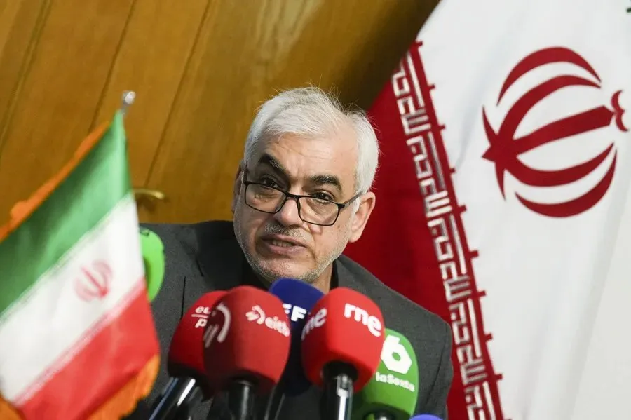 El embajador de la R. I. de Irán en España, D. Reza Zabib|Foto: EFE/Borja Sanchez-trillo
