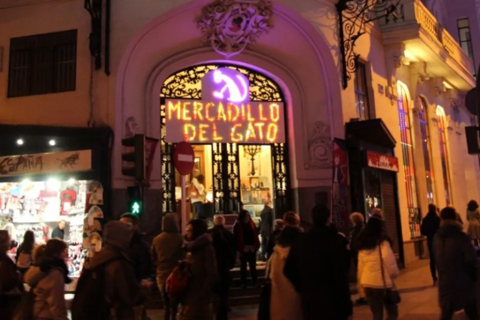 Mercadillo del Gato - Navidad - Foto: Madrid Secreto 