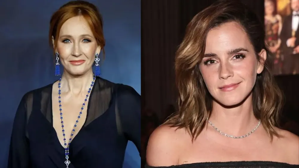 J. K. Rowling y Emma Warson| Foto: Tolga Akmen / Jamie McCarthy  