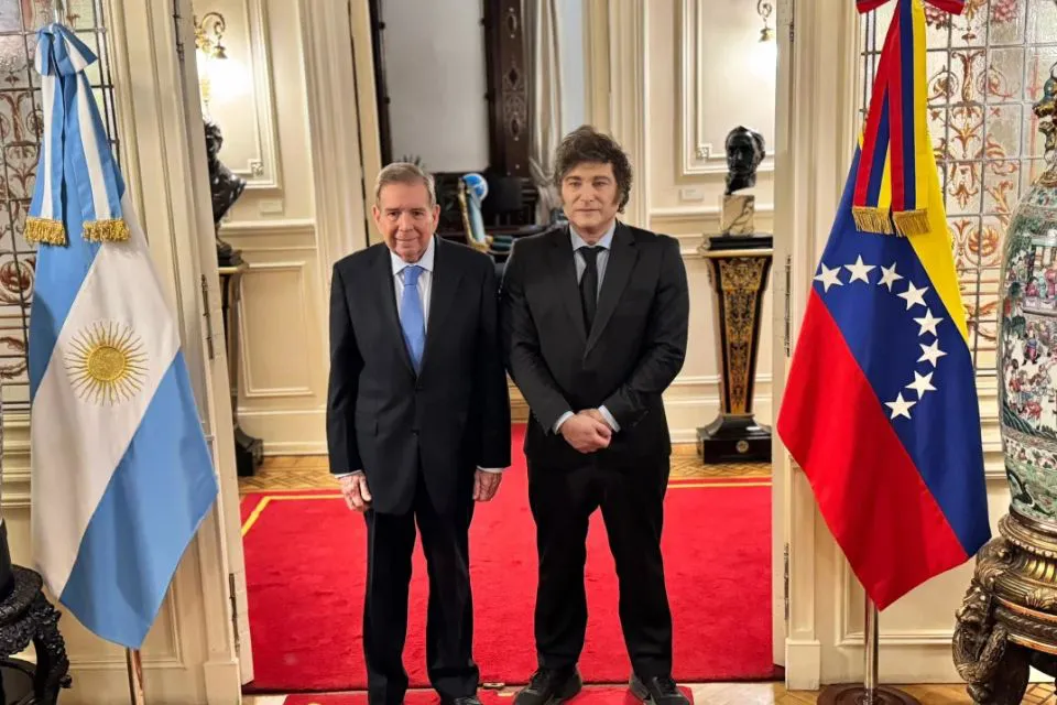 Milei y Edmundo González