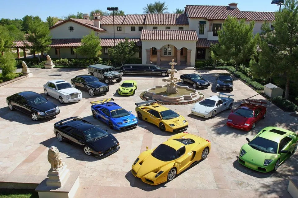 Millonarios en España 