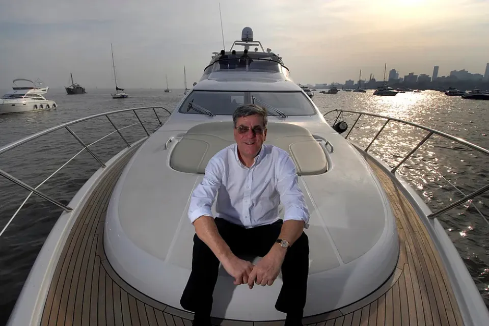 Paolo Vitelli en Bombay, India, en 2010 Foto: La Vanguardia/Getty