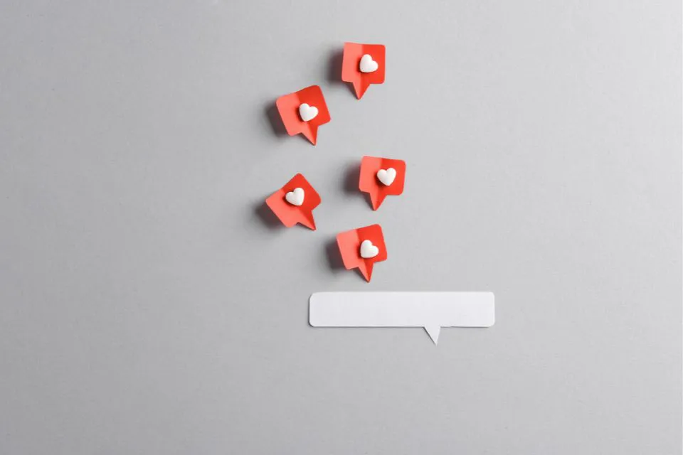 redes sociales likes