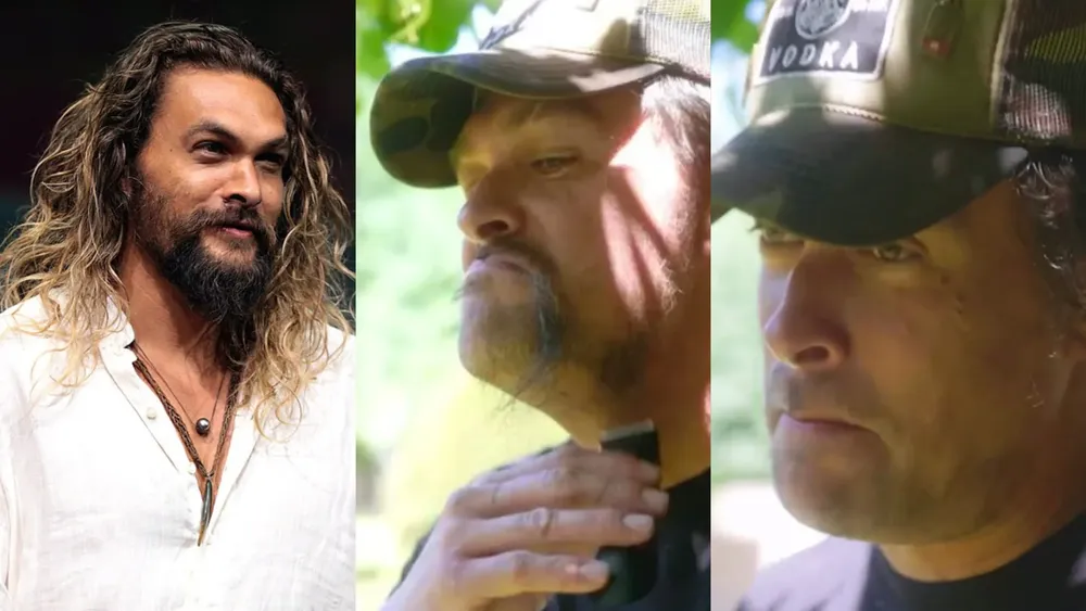 Jason Momoa con su nuevo "look" sin barba|Foto: Instagram / @prideofgypsie / Gage Skidmore