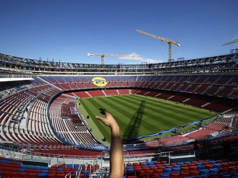 El Spotify Camp Nou del FC Barcelona|Foto: EFE/Alberto Estévez
