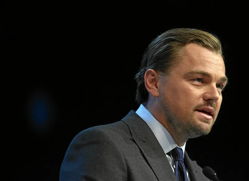Leonardo DiCaprio en el Premio Crystal (2016)|Foto: Flickr / World Economic Forum