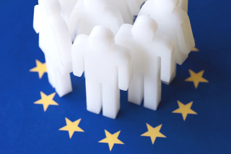 Unión Europera - población - personas