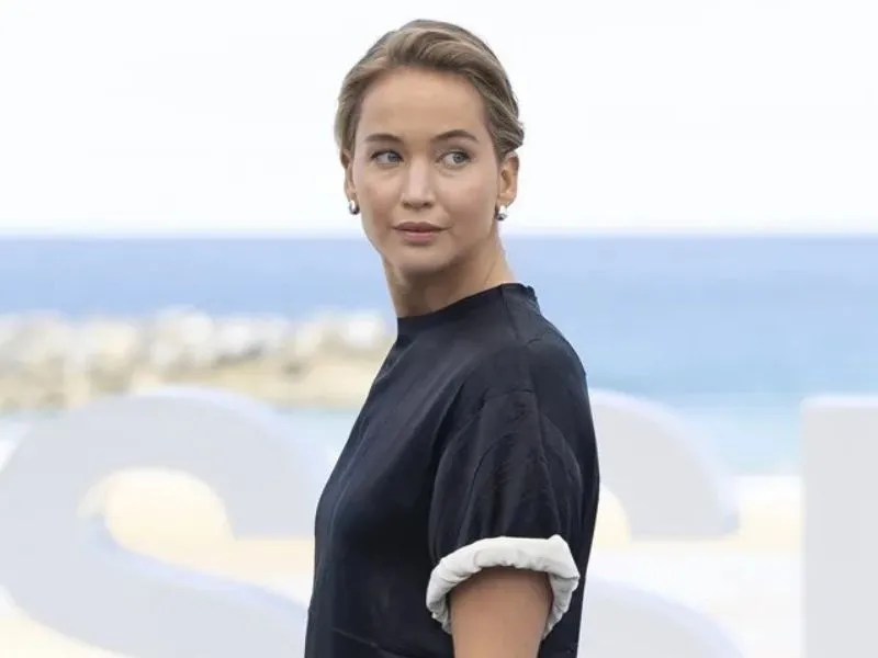 La actriz Jennifer Lawrence en el 73 Festival Internacional de Cine de San Sebastián|Foto: FE/Javier Etxezarreta