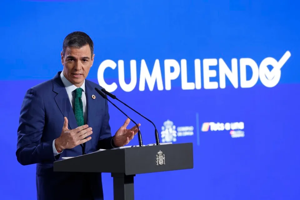 El presidente del Gobierno, Pedro Sánchez. EFE/ Chema Moya