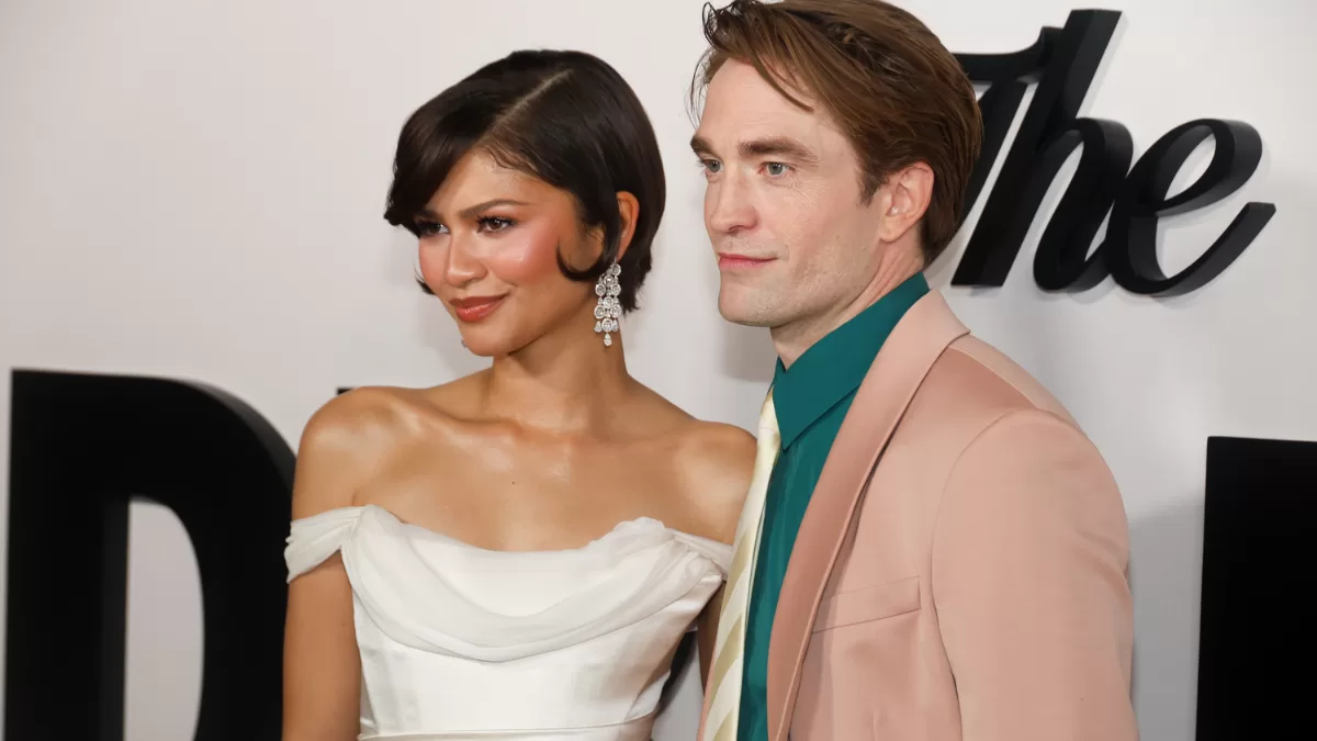 Zendaya y Robert Pattinson en el estreno de The Drama Foto: Getty Images