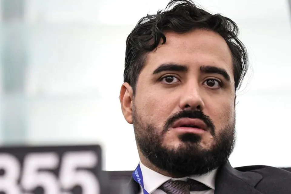 El fundador de SALF en el Parlamento Europeo, Alvise Pérez|Foto: EFE/EPA/Teresa Suarez
