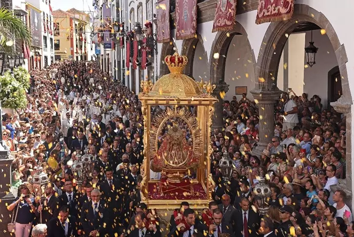 La Palma se prepara para la Bajada de la Virgen de las Nieves|Foto: Europa Press/Turismo La Palma