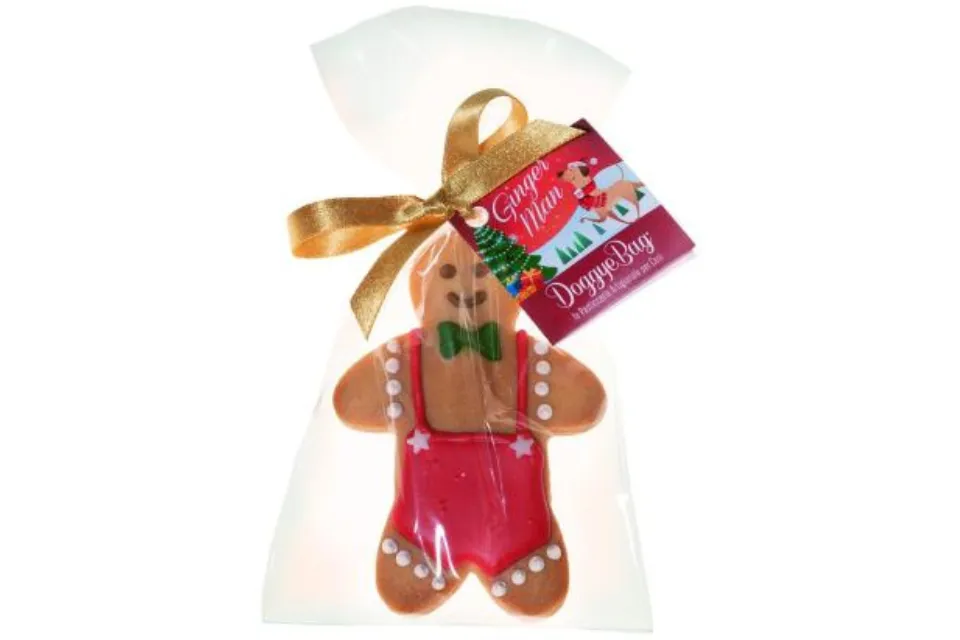 Galleta de muñeco de jengibre para perros Galleta de muñeco de jengibre para perros