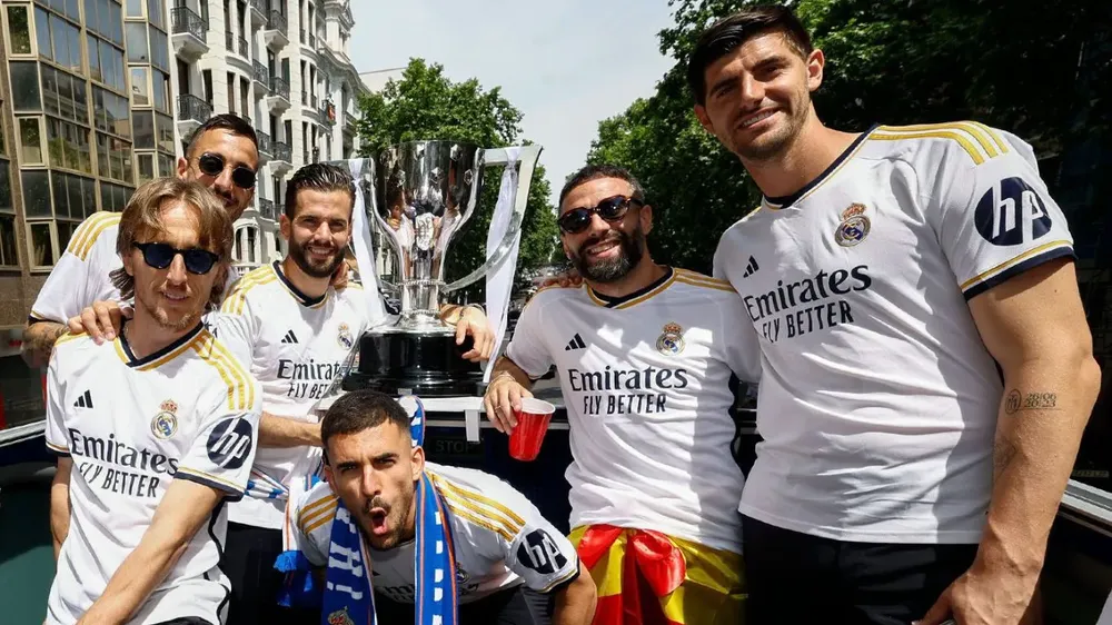 Madrid celebró su título N° 36 de La Liga junto a sus aficionados