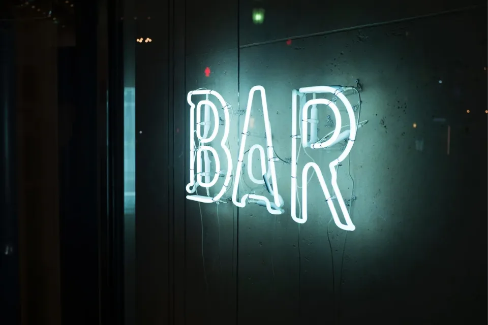 Imagen de Bar - letras de Bar en neón 