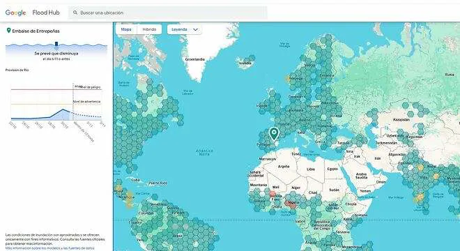 Captura de Flood Hub/El Economista 660x360_flood-hub-google