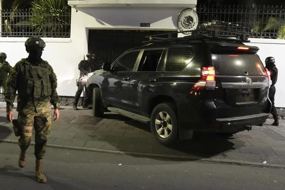 Asalto embajada México-Ecuador