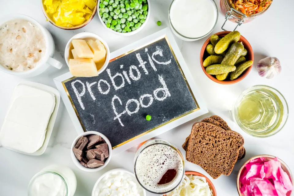 Alimentos probióticos -salud y bienestar  Alimentos probióticos -salud y bienestar