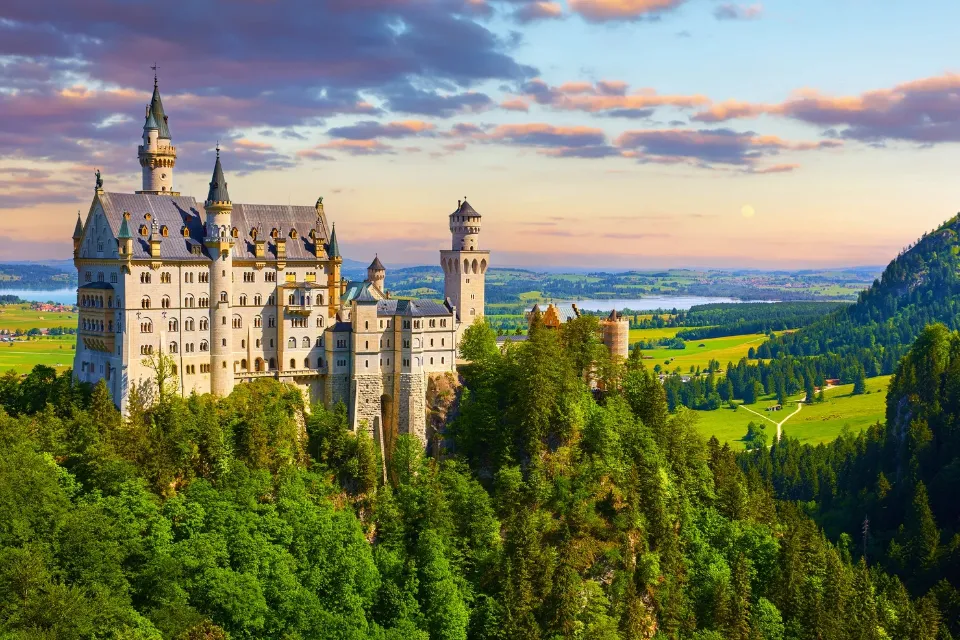 El castillo del rey Luis II de Baviera, Neuschwanstein, en Alemania, nuevo Patrimonio Mundial Unesco 2025