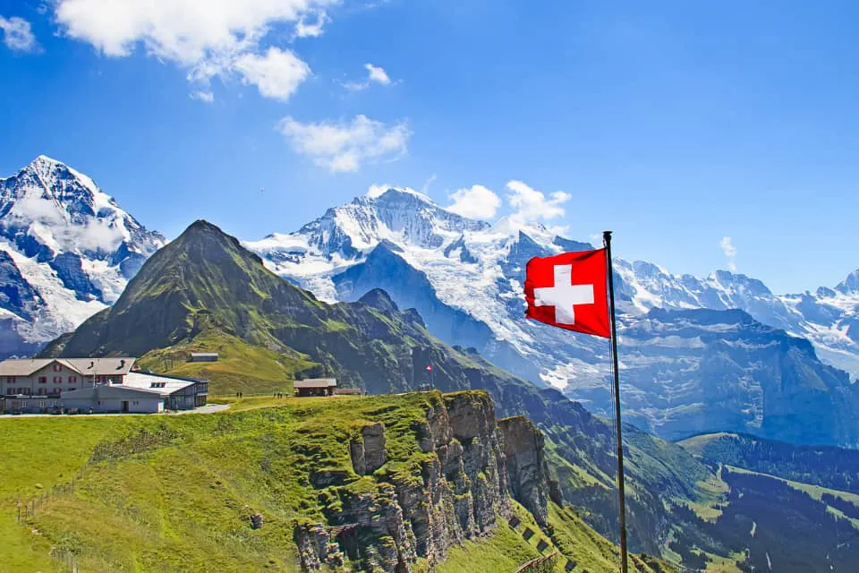 Suiza y su bandera
