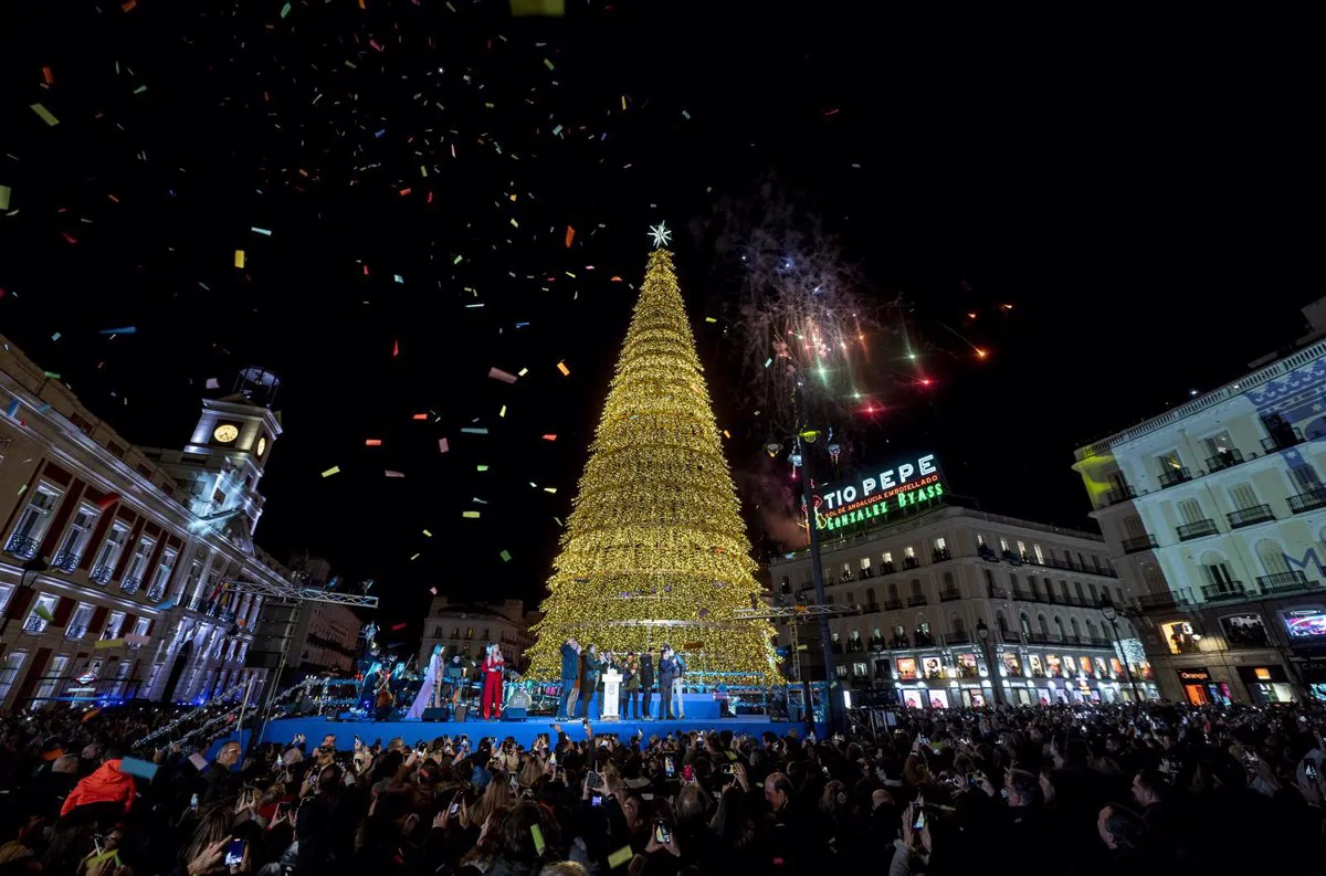 Encendido de la Navidad en Madrid -  Foto: Europa press/Alberto Ortega 