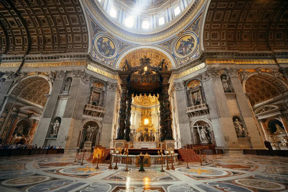 Basílica de San Pedro - gemelo digital