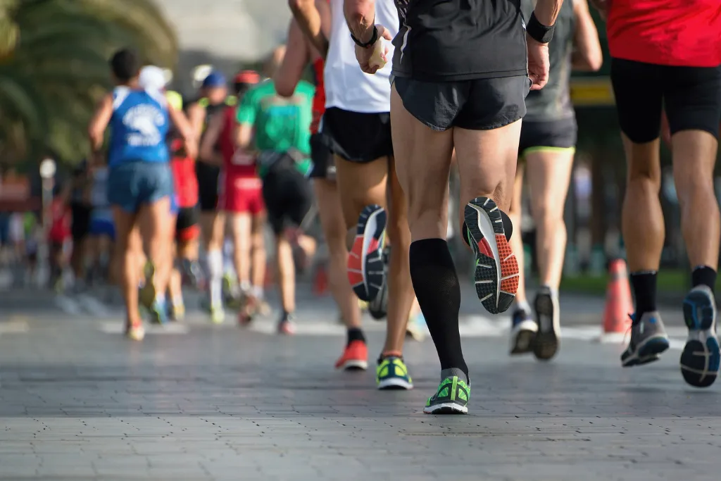 Maratón -carrera- deportes 