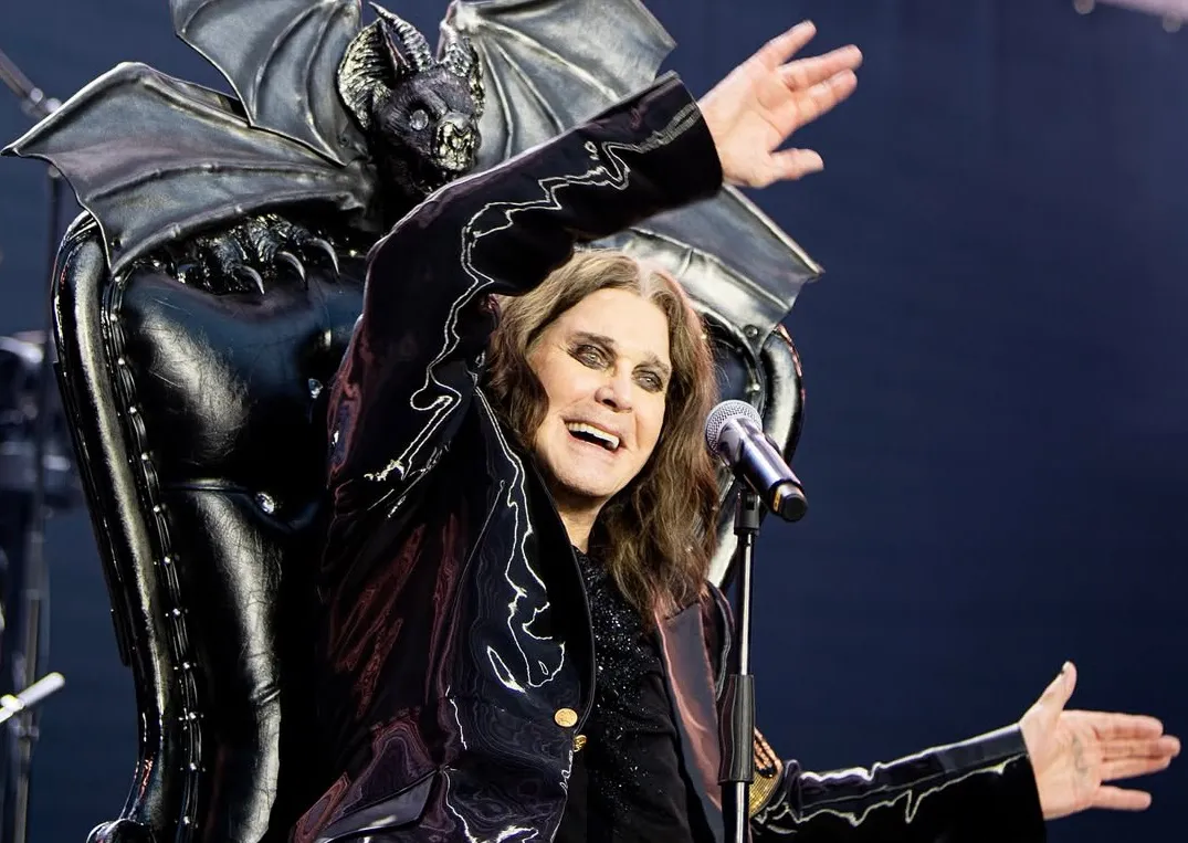 Ozzy Osbourne en el concierto "Back to the Beginning " donde despidió su carrera. Foto: Instagram / @ozzyosbourne