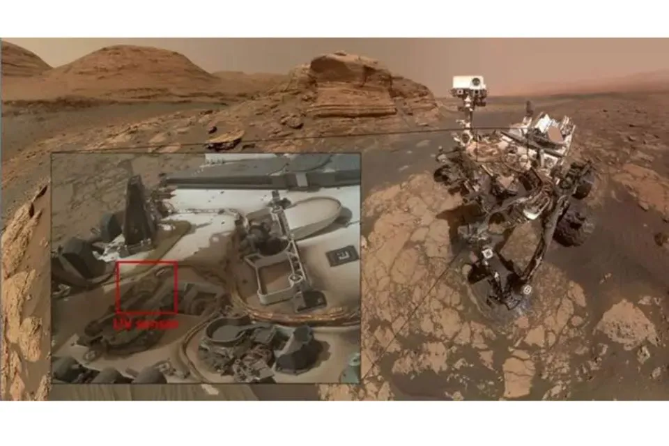 Sensor ultravioleta embarcado en el rover Curiosity de la NASA|Foto: Europa Press/NASA/JPL-Caltech/MSSS